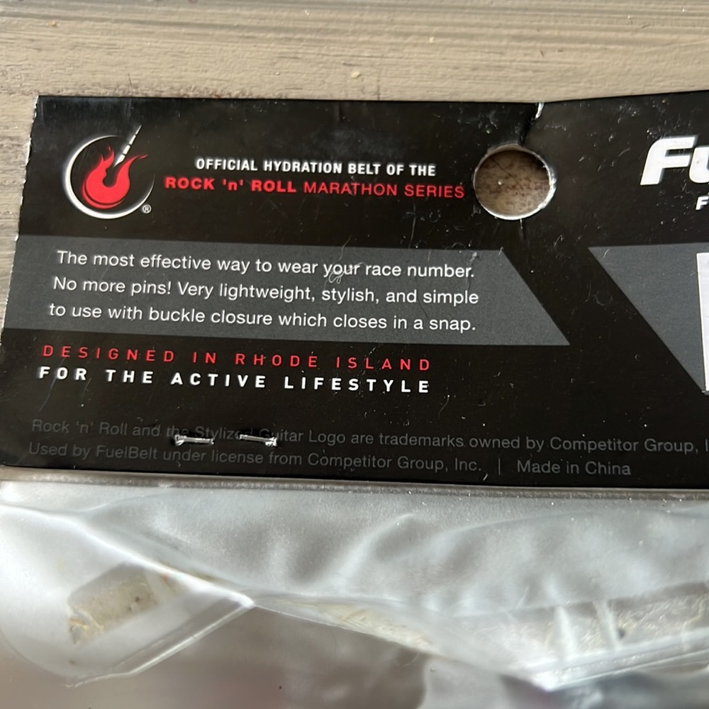 Fuel belt Race Gear Reflective Race Number Belt - Picture 6 of 7